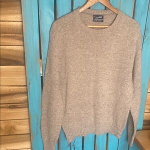 Vintage Puritan Men's Gray wool blend crewneck Sweater size XL made in USA